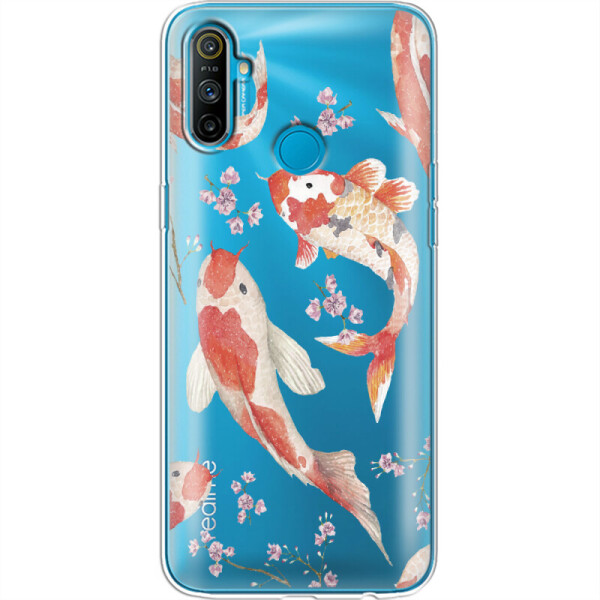 

Силиконовый чехол BoxFace Realme C3 Japanese Koi Fish (40464-cc3)