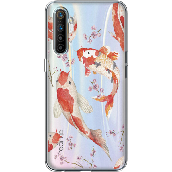 

Силиконовый чехол BoxFace Realme XT Japanese Koi Fish (39535-cc3)