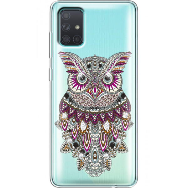 

Силиконовый чехол BoxFace Samsung A715 Galaxy A71 Owl (38850-rs9)
