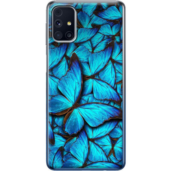 

Силиконовый чехол BoxFace Samsung M317 Galaxy M31s лазурные бабочки (40942-up1550)