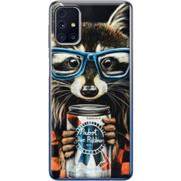 

Силиконовый чехол BoxFace Samsung M317 Galaxy M31s Енот с банкой (40942-up1333)