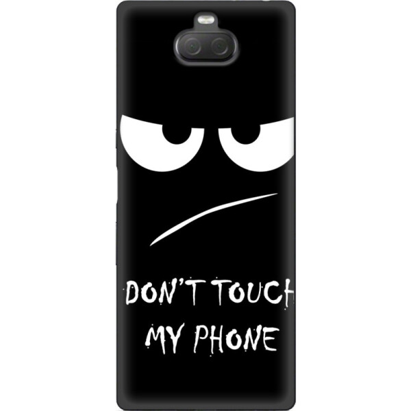 

Силиконовый чехол BoxFace Sony Xperia 10 Plus I4213 Don't Touch my Phone (36404-up535)