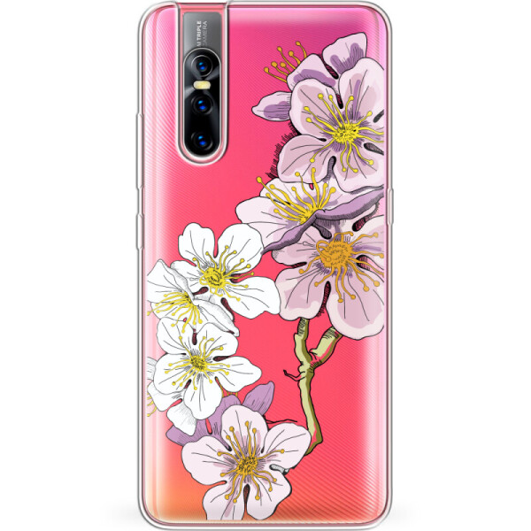 

Силиконовый чехол BoxFace Vivo V15 Pro Cherry Blossom (37608-cc4)