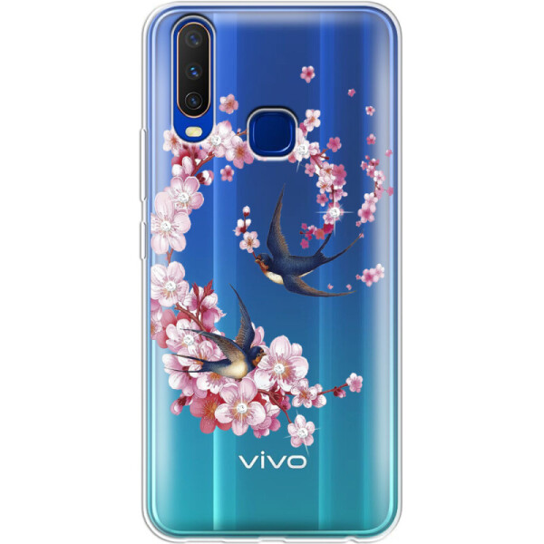 

Силиконовый чехол BoxFace Vivo Y15 Swallows and Bloom (37601-rs4)