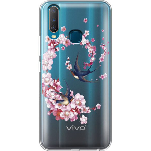 

Силиконовый чехол BoxFace Vivo Y17 Swallows and Bloom (37933-rs4)