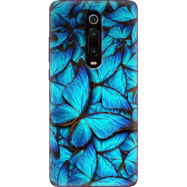 

Силиконовый чехол BoxFace Xiaomi Mi 9T / Mi 9T Pro лазурные бабочки (37376-up1550)