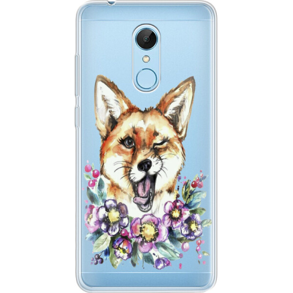 

Силиконовый чехол BoxFace Xiaomi Redmi 5 Winking Fox (32520-cc13)