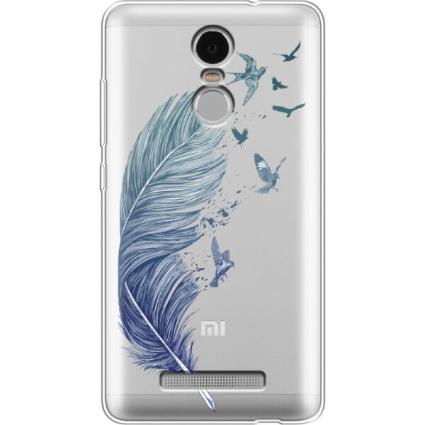 

Силиконовый чехол BoxFace Xiaomi Redmi Note3 Feather (25580-cc38)