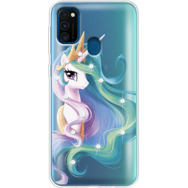 

Силиконовый чехол BoxFace Samsung M307 Galaxy M30s Unicorn Queen (38209-rs3)
