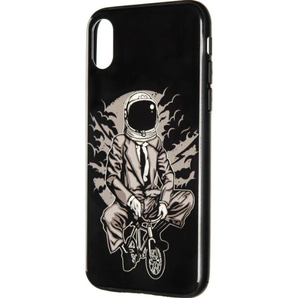 

Space Silicon Case for iPhone 7/8 №1 Black