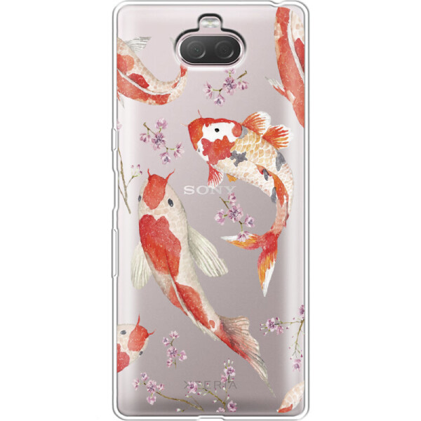 

Силиконовый чехол BoxFace Sony Xperia 10 I4113 Japanese Koi Fish (36403-cc3)