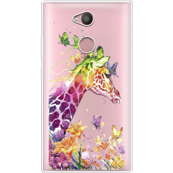 

Силиконовый чехол BoxFace Sony Xperia L2 H4311 Colorful Giraffe (32656-cc14)