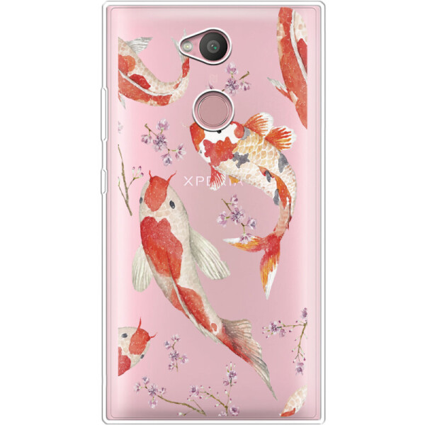 

Силиконовый чехол BoxFace Sony Xperia L2 H4311 Japanese Koi Fish (32656-cc3)