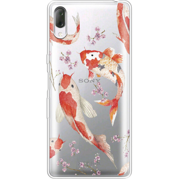 

Силиконовый чехол BoxFace Sony Xperia L3 I4312 Japanese Koi Fish (36655-cc3)
