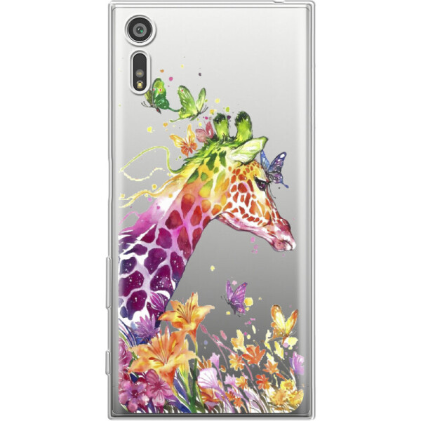 

Силиконовый чехол BoxFace Sony Xperia XZ F8332 Colorful Giraffe (27935-cc14)