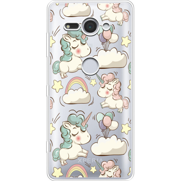 

Силиконовый чехол BoxFace Sony Xperia XZ2 Compact H8324 Unicorns (33294-cc2)