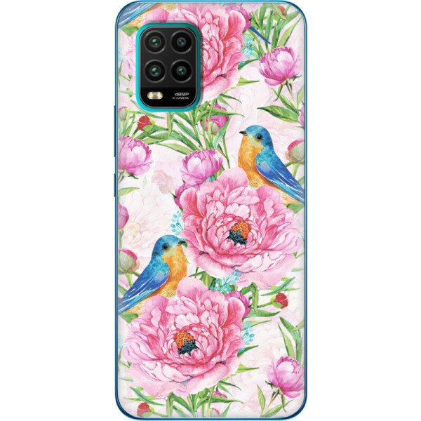

Силиконовый чехол BoxFace Xiaomi Mi 10 Lite Birds and Flowers (39438-up2376)