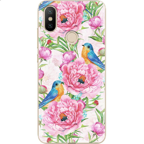 

Силиконовый чехол BoxFace Xiaomi Mi 6X / A2 Birds and flowers (33500-up2376)