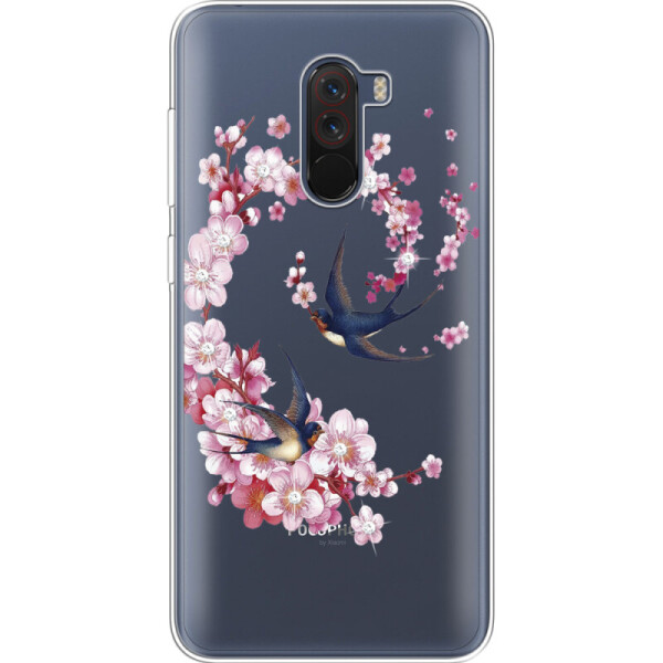 

Силиконовый чехол BoxFace Xiaomi Poco F1 Swallows and Bloom (35251-rs4)