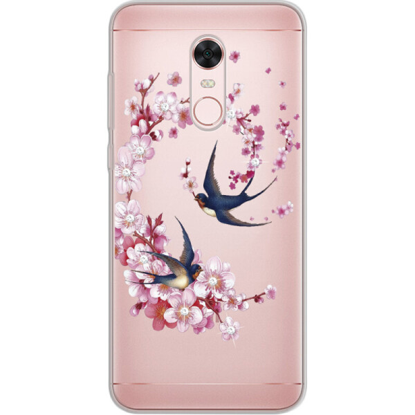 

Силиконовый чехол BoxFace Xiaomi Redmi 5 Plus Swallows and Bloom (32522-rs4)