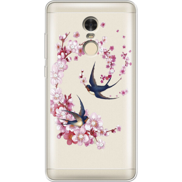 

Силиконовый чехол BoxFace Xiaomi Redmi Note 4 Swallows and Bloom (26611-rs4)