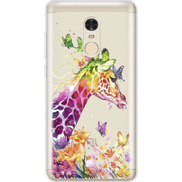 

Силиконовый чехол BoxFace Xiaomi Redmi Note 4x Colorful Giraffe (29368-cc14)