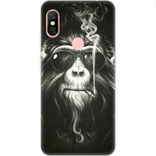 

Силиконовый чехол BoxFace Xiaomi Redmi Note 6 Pro Smokey Monkey (35452-up56)