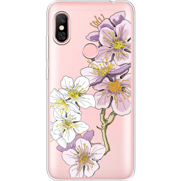 

Силиконовый чехол BoxFace Xiaomi Redmi Note 6 Pro Cherry Blossom (35452-cc4)