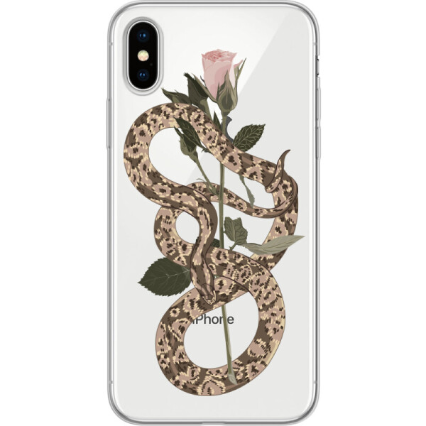 

Силиконовый чехол BoxFace Apple iPhone X Glamor Snake (32139-cc67)