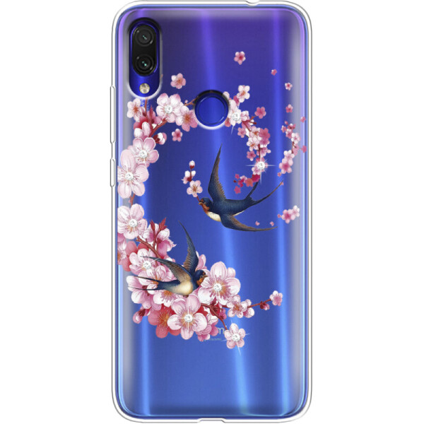 

Силиконовый чехол BoxFace Xiaomi Redmi Note 7 Swallows and Bloom (36202-rs4)