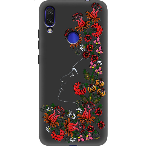 

Силиконовый чехол BoxFace Xiaomi Redmi Note 7 3D Ukrainian Muse (36202-bk64)