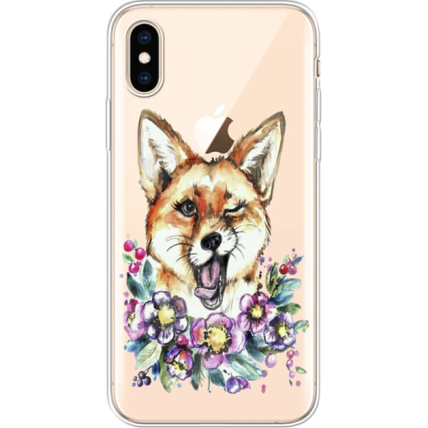 

Силиконовый чехол BoxFace Apple iPhone XS Winking Fox (35413-cc13)