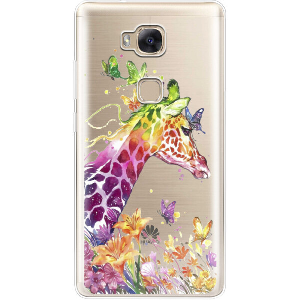 

Силиконовый чехол BoxFace Huawei GR5 Colorful Giraffe (25520-cc14)