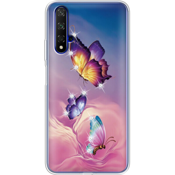 

Силиконовый чехол BoxFace Huawei Honor 20 Butterflies (37632-rs19)