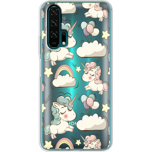 

Силиконовый чехол BoxFace Huawei Honor 20 Pro Unicorns (38272-cc2)