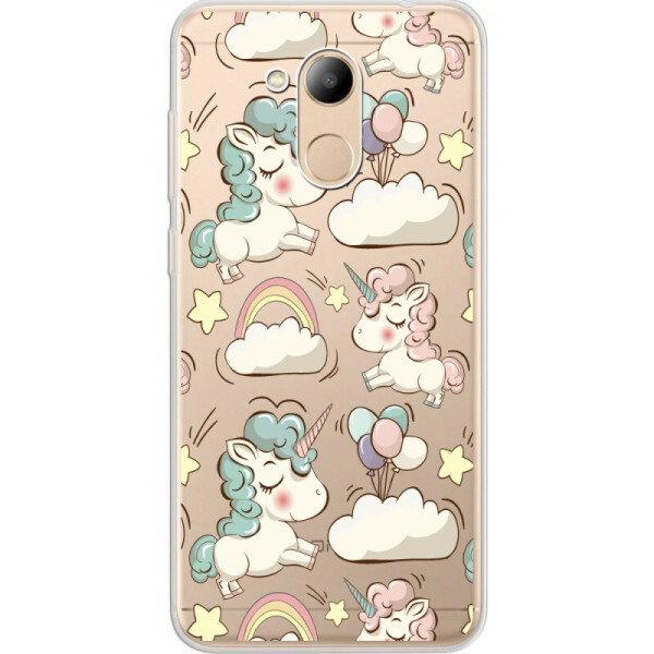 

Силиконовый чехол BoxFace Huawei Honor 6C Pro Unicorns (33132-cc2)