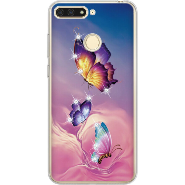 

Силиконовый чехол BoxFace Huawei Honor 7C Butterflies (33854-rs19)