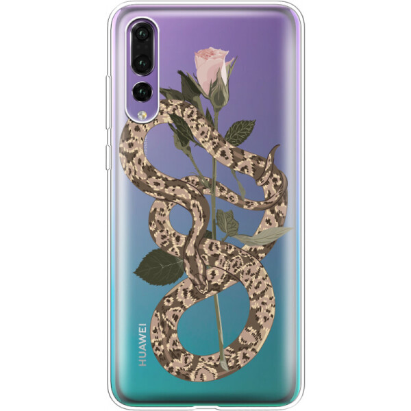 

Силиконовый чехол BoxFace Huawei P20 Pro Glamor Snake (33498-cc67)