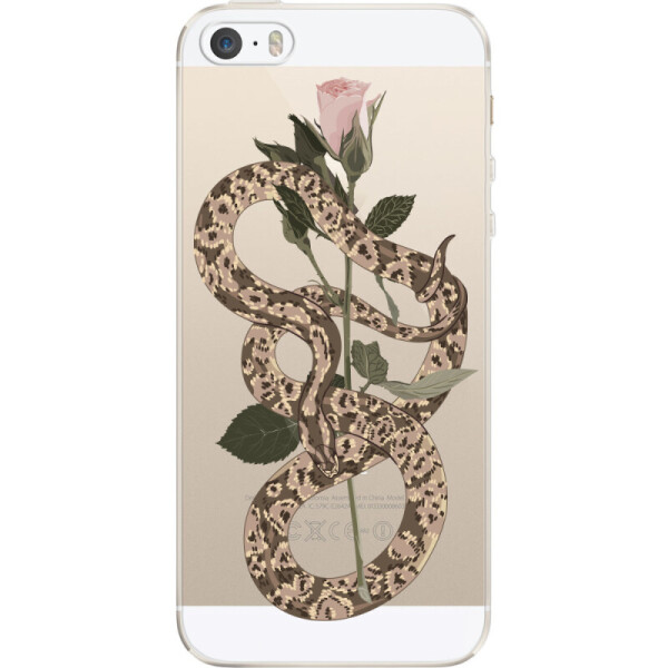 

Силиконовый чехол BoxFace Apple iPhone 5 / 5S / 5SE Glamor Snake (24525-cc67)