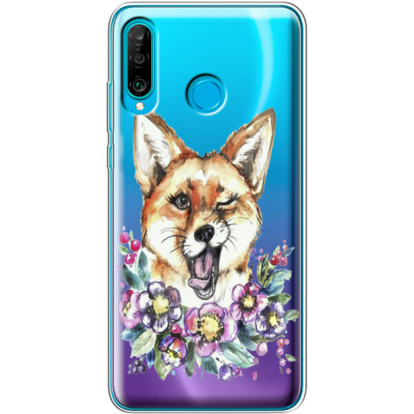 

Силиконовый чехол BoxFace Huawei P30 Lite Winking Fox (36871-cc13)