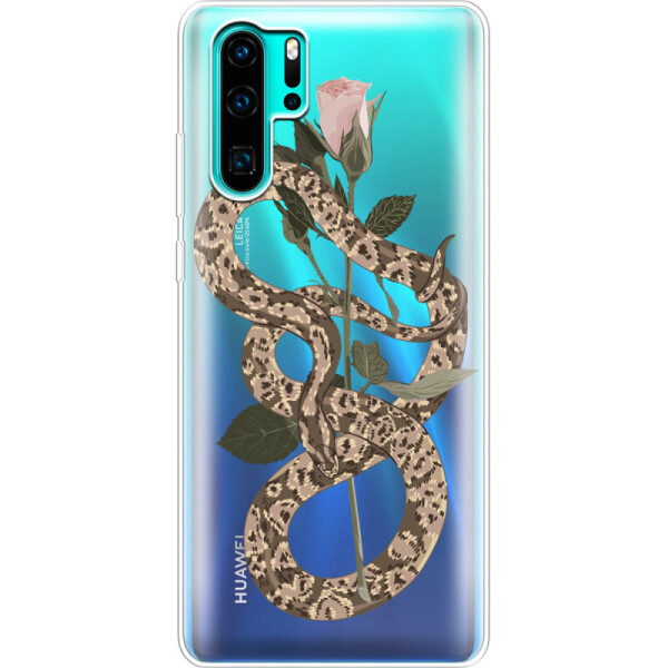 

Силиконовый чехол BoxFace Huawei P30 Pro Glamor Snake (36855-cc67)