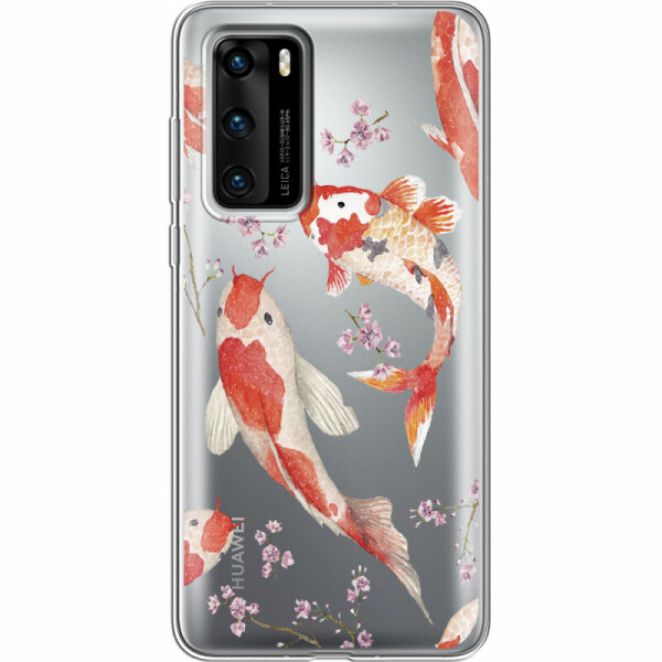 

Силиконовый чехол BoxFace Huawei P40 Japanese Koi Fish (39746-cc3)