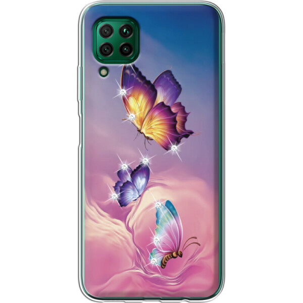 

Силиконовый чехол BoxFace Huawei P40 Lite Butterflies (39379-rs19)
