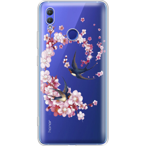 

Силиконовый чехол BoxFace Huawei Honor Note 10 Swallows and Bloom (35678-rs4)