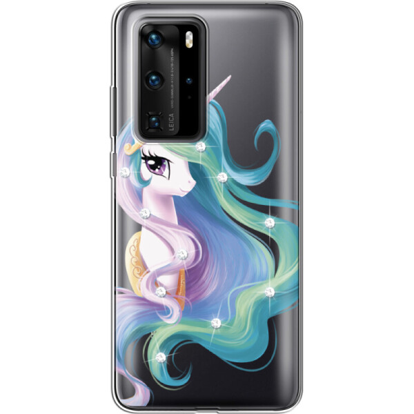 

Силиконовый чехол BoxFace Huawei P40 Pro Unicorn Queen (39750-rs3)