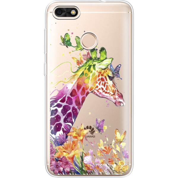 

Силиконовый чехол BoxFace Huawei Nova Lite 2017 Colorful Giraffe (32140-cc14)