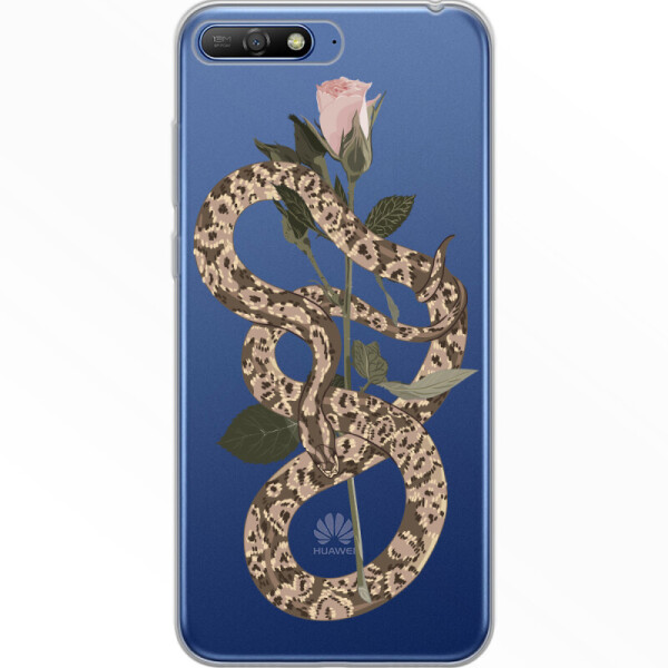 

Силиконовый чехол BoxFace Huawei Y6 2018 Glamor Snake (33371-cc67)