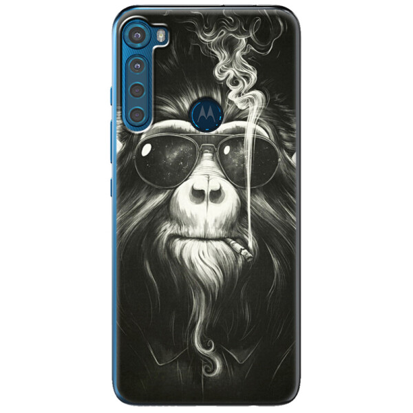 

Силиконовый чехол BoxFace Motorola One Fusion Plus Smokey Monkey (40947-up56)