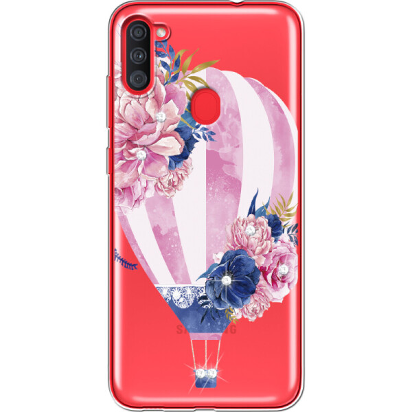 

Силиконовый чехол BoxFace Samsung A115 Galaxy A11 Pink Air Baloon (39628-rs6)