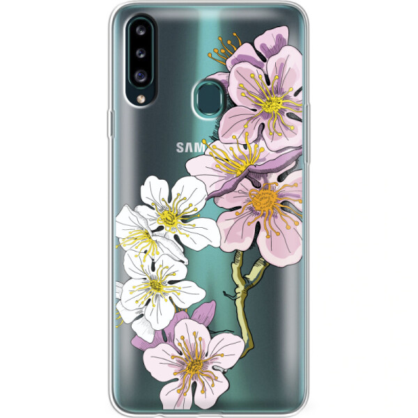 

Силиконовый чехол BoxFace Samsung A207 Galaxy A20s Cherry Blossom (38125-cc4)